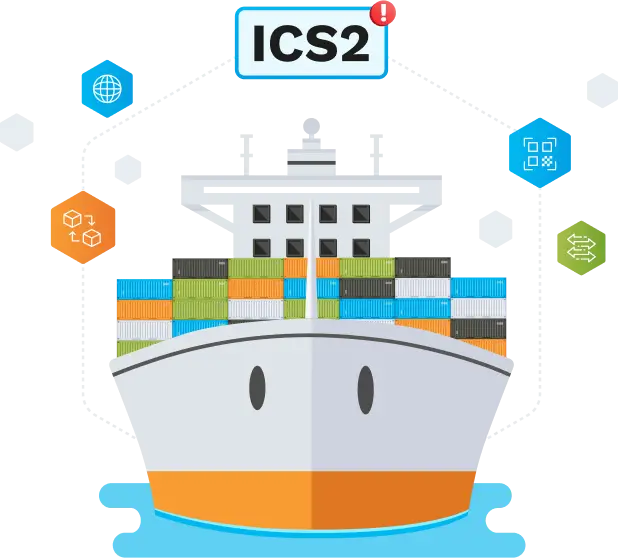 ICS2 ECS – Varnostna uvozna in izvozna kontrola bizBox eCustoms