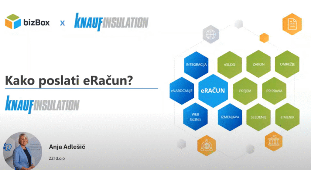 Prehod na e-račune s Knauf Insulation & bizBox 15 Screenshot 2025 05 12 122641